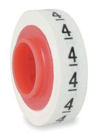 4YT57 Wire Marker Tape, #4