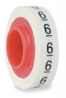 4YT59 Wire Marker Tape, #6