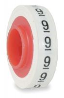 4YT62 Wire Marker Tape, #9