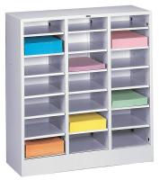 4YTC8 Lit Organizer, Horiz, Letter, Light Gray