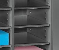 4YTD4 Shelves, Letter, Black, PK5