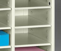 4YTD6 Shelves, Letter, Putty, PK5