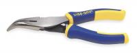 4YU73 Plier, Bent Nose, 6 In