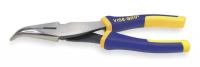 4YU74 Plier, Bent Nose, 8 In