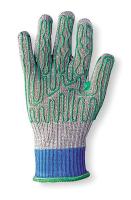 4YV31 Cut Resistant Glove, Left Hand, Silver, L