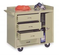 4YW33 Mobile Service Bench, 36 In. W, 22 In. L