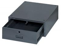 4YW62 Drawer, 1200 lb., Gray, Rubber, 20 In. L