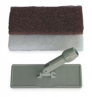 4ZA83 Cleaning Kit, Gray, 9L x 4In. W