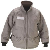 4ZCY4 Flame-Resist Jacket Liner, Gray, XL, HRC 4
