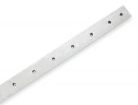 4ZH33 Sign Post, 8 ft. L, Composite, White