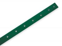 4ZH35 Sign Post, 8 ft. L, Composite, Green