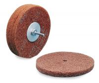 4ZP88 Arbor Mount Sanding Disc, 6x1/4in, VF, AlO