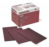 4ZR10 Sanding Hand Pad, Alum. Oxide, VF