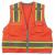 44A867 - High Vis Surveyor Vest, Cls 2, Orange, S/M Подробнее...