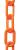 44F772 - Plastic Chain, Orange, 2 In x 50 ft Подробнее...