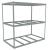 44P188 - Boltless Shelving, Starter, 84x42, 3 Shelf Подробнее...