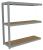 44P247 - Boltless Shelving, 96x18, Particleboard Подробнее...