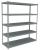 44R083 - Boltless Shelving, Starter, 72x24, Steel Подробнее...