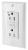 45W738 - GFCI , Tamper Resistant Shallow, White, 15A Подробнее...