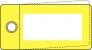 48X154 - Blank Tag, 3 x 1-1/2In, Yellow, PK 25 Подробнее...