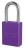 4ENA2 - Lockout Padlock, KD, Purple, 1/4 In. Dia. Подробнее...