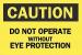 4FP31 - Caution Sign, 7 x 10In, BK/YEL, ENG, Text Подробнее...