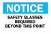 4FP81 - Notice Sign, 7 x 10In, BL and BK/WHT, ENG Подробнее...