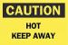 4FR09 - Caution Sign, 10 x 14In, BK/YEL, ENG, Text Подробнее...