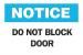 4FR41 - Notice Sign, 10 x 14In, BL and BK/WHT, ENG Подробнее...