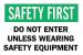 4FR45 - Caution Sign, 10 x 14In, BK and GRN/WHT Подробнее...