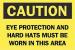 4FT18 - Caution Sign, 10 x 14In, BK/YEL, ENG, Text Подробнее...