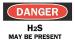 4FT43 - Danger Sign, 10 x 14In, R and BK/WHT, ENG Подробнее...