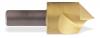 4FUH8 - Countersink, 1 FL, 120 Deg, 3/8, HSS, TiN Подробнее...