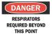 4FV41 - Danger Sign, 10 x 14In, R and BK/WHT, ENG Подробнее...