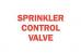 4FV57 - Fire Sprinkler Control Valve Sign, R/WHT Подробнее...