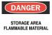 4FV62 - Danger Sign, 10 x 14In, R and BK/WHT, ENG Подробнее...