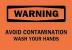 4FV92 - Warning Sign, 10 x 14In, BK/ORN, ENG, Text Подробнее...