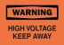 4FW06 - Warning Sign, 10 x 14In, BK/ORN, ENG, Text Подробнее...