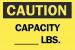 4FX38 - Caution Sign, 10 x 14In, BK/YEL, ENG, Text Подробнее...