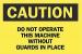 4FZ23 - Caution Sign, 10 x 14In, BK/YEL, ENG, Text Подробнее...