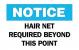 4FZ89 - Notice Sign, 10 x 14In, BL and BK/WHT, ENG Подробнее...