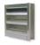 4FZF4 - Louver, Wall Opening 24 x 24 In, Aluminum Подробнее...