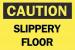 4GG14 - Caution Sign, 7 x 10In, BK/YEL, Slippery FL Подробнее...