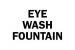 4GJ47 - Eye Wash Sign, 10 x 14In, BK/WHT, Eye WF Подробнее...