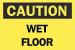 4GJ95 - Caution Sign, 10 x 14In, BK/YEL, Wet FL, ENG Подробнее...