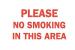 4GK52 - No Smoking Sign, 7 x 10In, R/WHT, ENG, Text Подробнее...