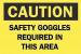 4GK56 - Caution Sign, 7 x 10In, BK/YEL, ENG, Text Подробнее...