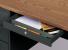 4GU53 - Drawer, Steel Desk Lap, Black Подробнее...
