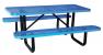 4HUR5 - Picnic Table, Rectangular, Blue Подробнее...