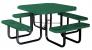 4HUV6 - Picnic Table Expanded, ctagonal, Green Подробнее...
